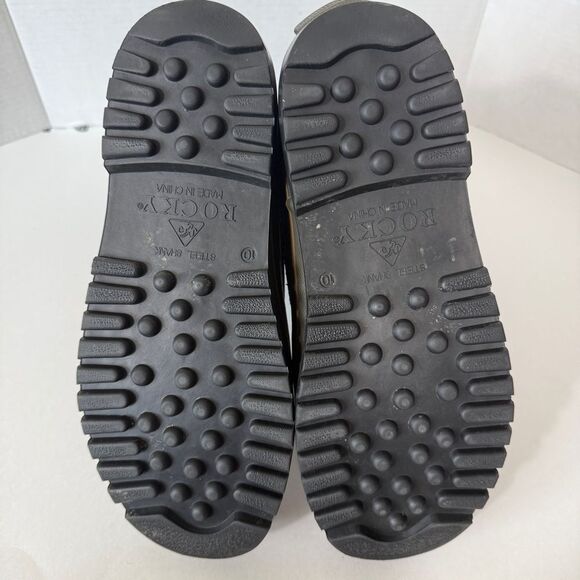 ROCKY Men’s Thinsulate Steel Shank Hunting Winter Snow Duck Boots Men's Size 10 - Picture 10 of 10